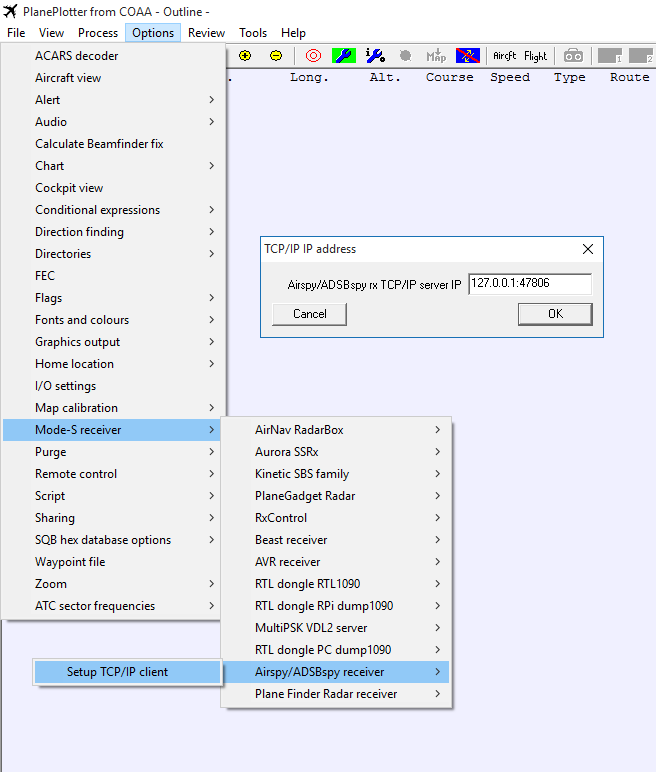 Plane Plotter Configuration 2