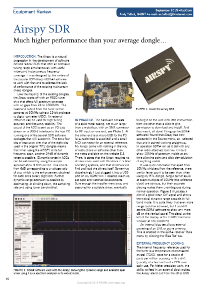 RadCom Magazine - September 2015